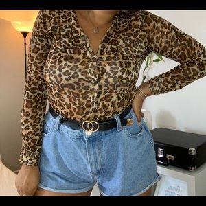 Animal Print top